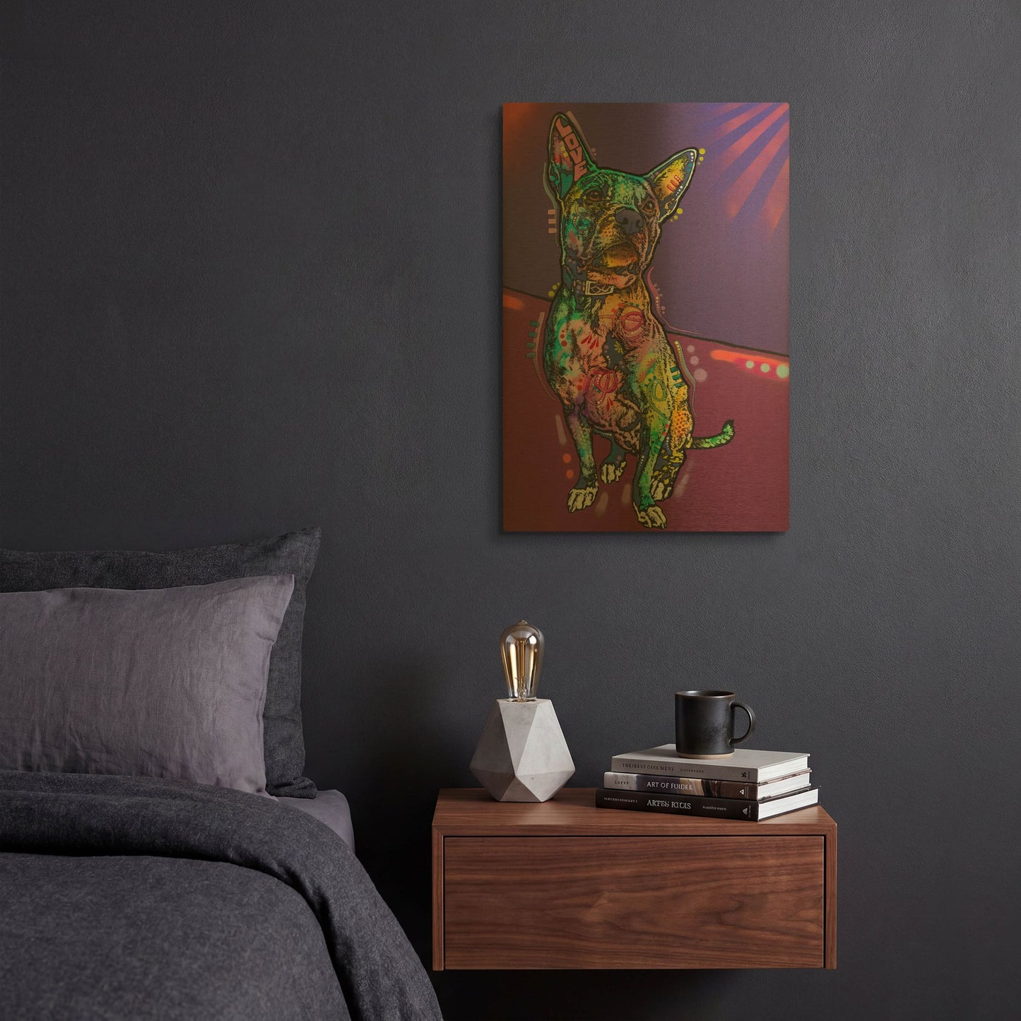 'Drummer' By Dean Russo Gold Metal Wall Art