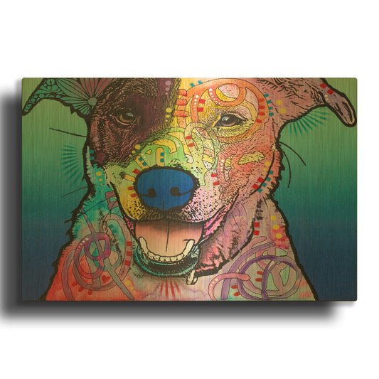 'Matilda Custom 003' By Dean Russo Gold Metal Wall Art