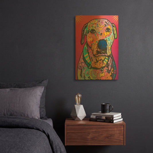 'Chancey' By Dean Russo Gold Metal Wall Art