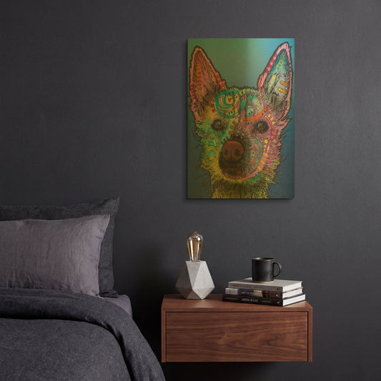 'Ozzie' By Dean Russo Gold Metal Wall Art