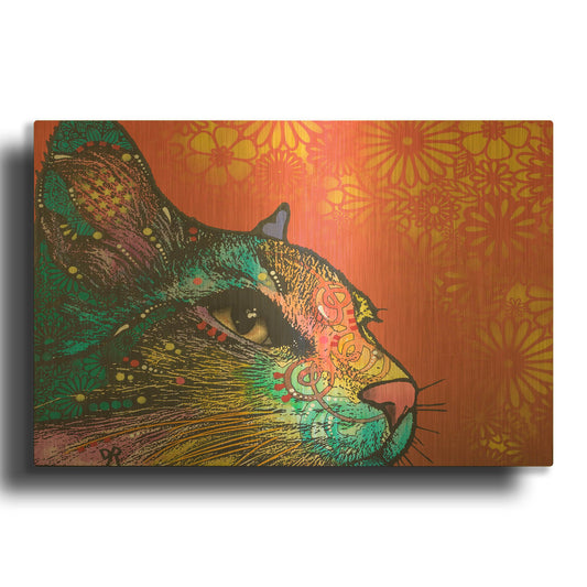 'Smudge' By Dean Russo Gold Metal Wall Art