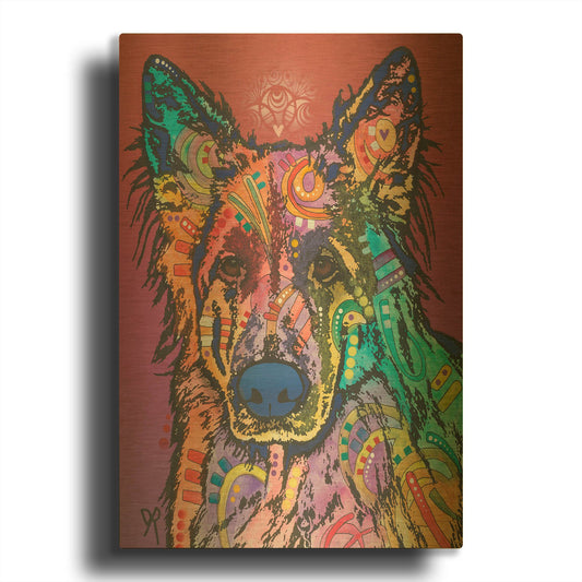 'Timber' By Dean Russo Gold Metal Wall Art