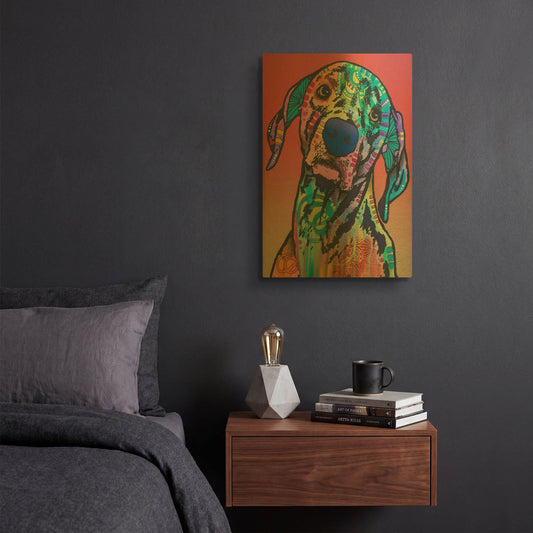 'Napoleon 14' By Dean Russo Gold Metal Wall Art