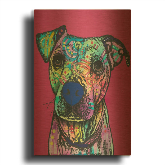 'Rosa 23' By Dean Russo Gold Metal Wall Art