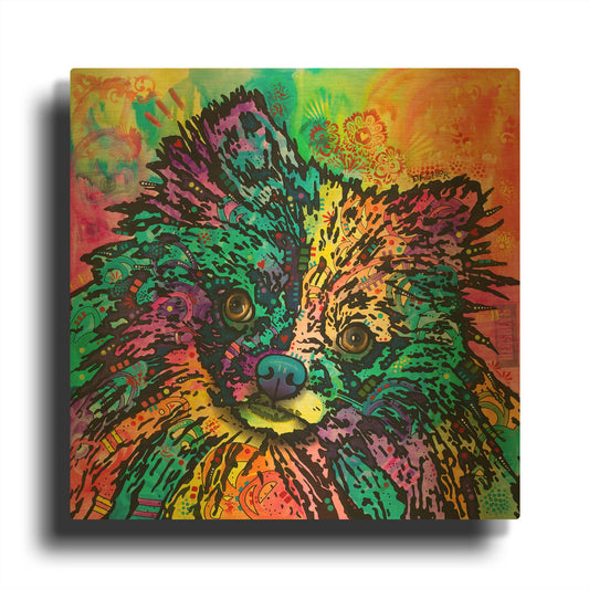 'Dasher' By Dean Russo Gold Metal Wall Art