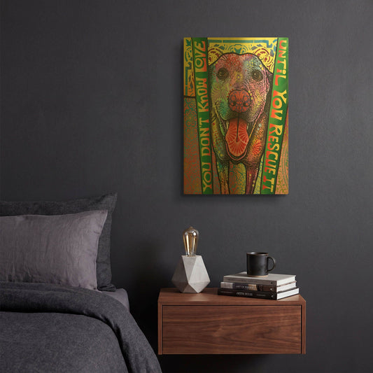 'You Don' By Dean Russo Gold Metal Wall Art