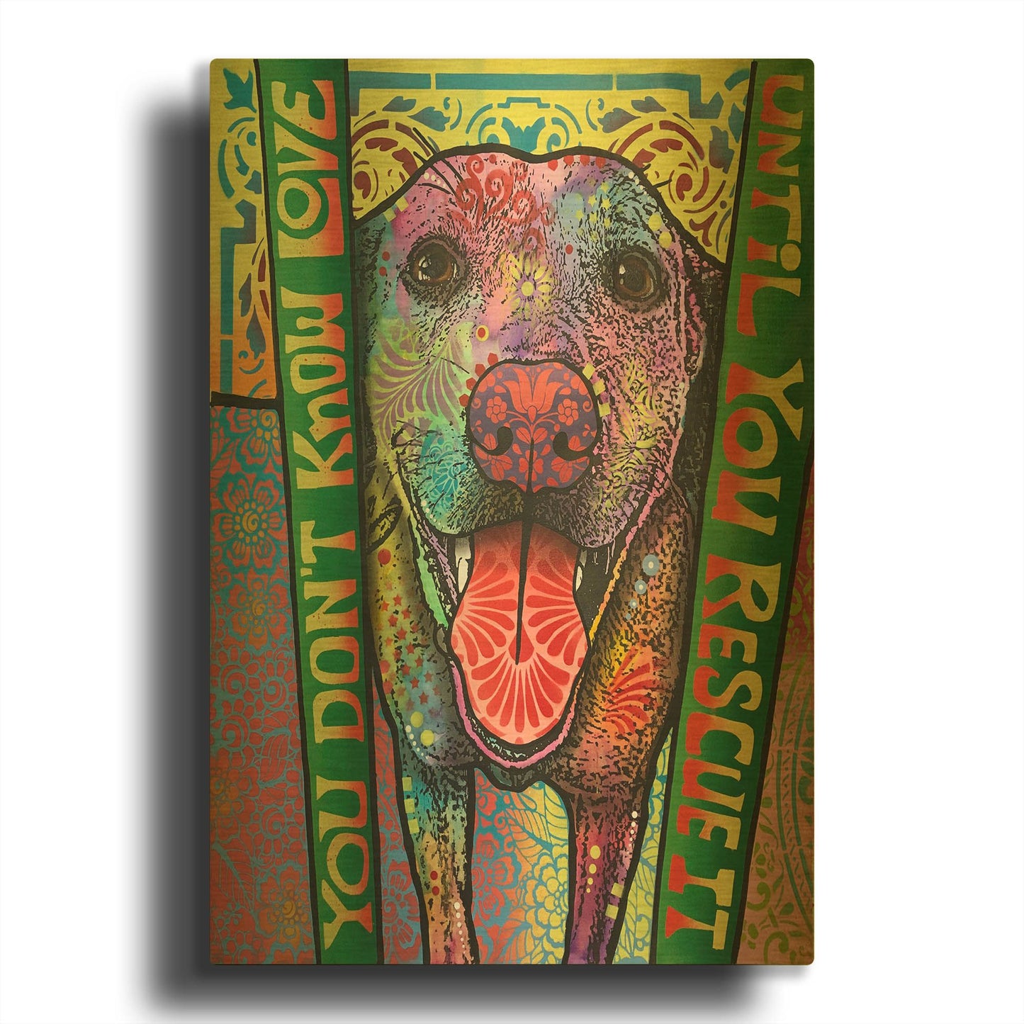 'You Don' By Dean Russo Gold Metal Wall Art