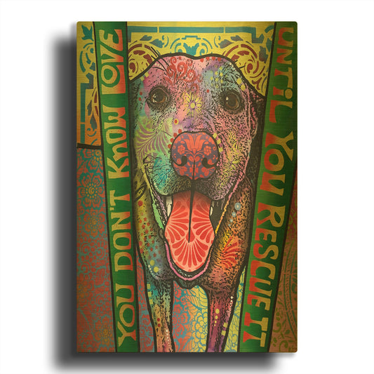 'You Don' By Dean Russo Gold Metal Wall Art