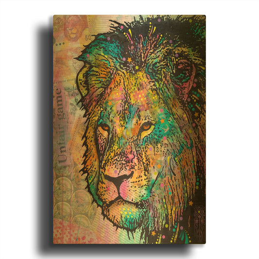 'The Poached' By Dean Russo Gold Metal Wall Art