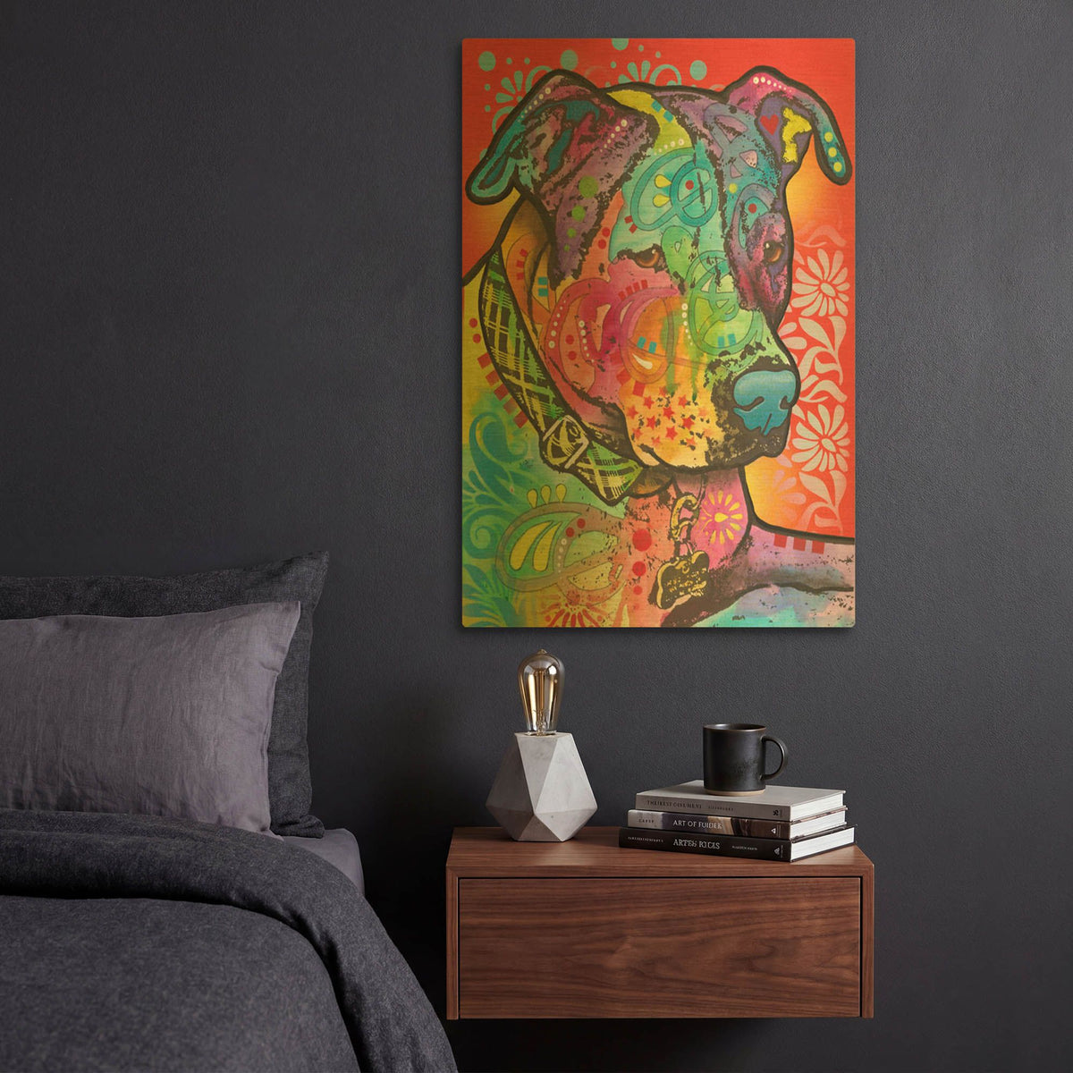 'Grant' By Dean Russo Gold Metal Wall Art