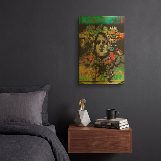 'Psyche' By Dean Russo Gold Metal Wall Art