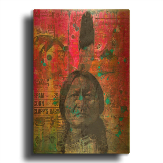 'Harvest' By Dean Russo Gold Metal Wall Art