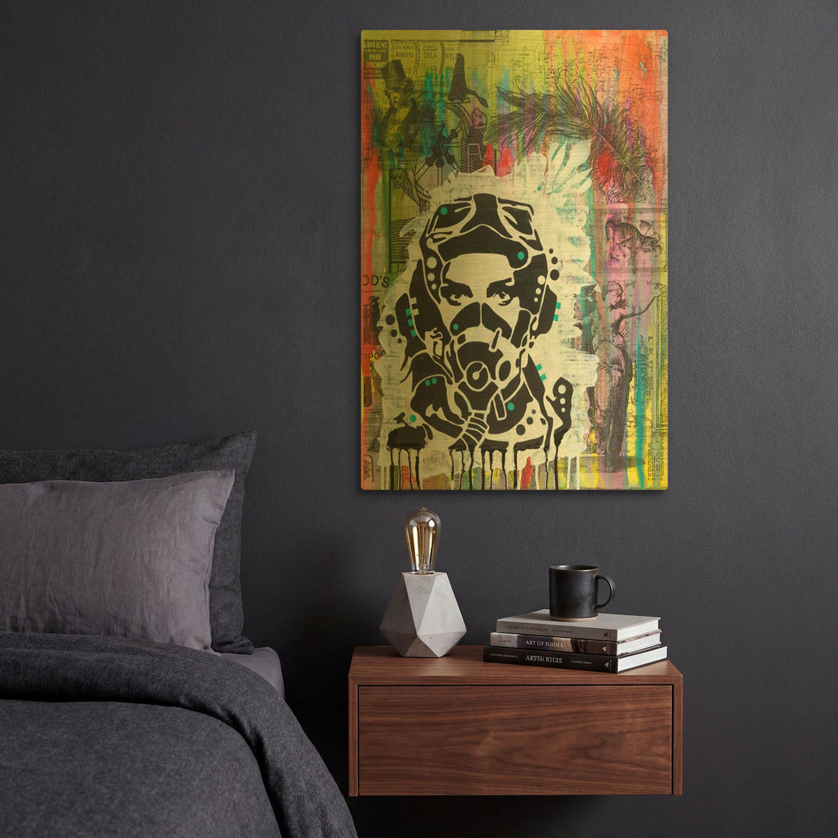 'All Geared Up' By Dean Russo Gold Metal Wall Art