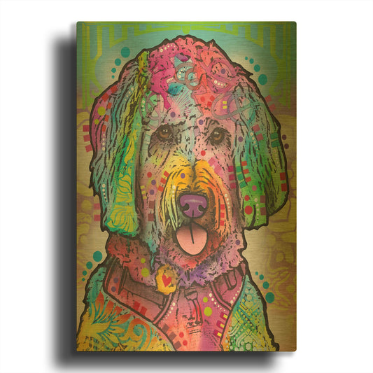 'Layla' By Dean Russo Gold Metal Wall Art