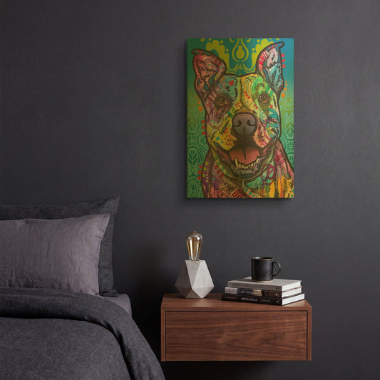 'Butters' By Dean Russo Gold Metal Wall Art