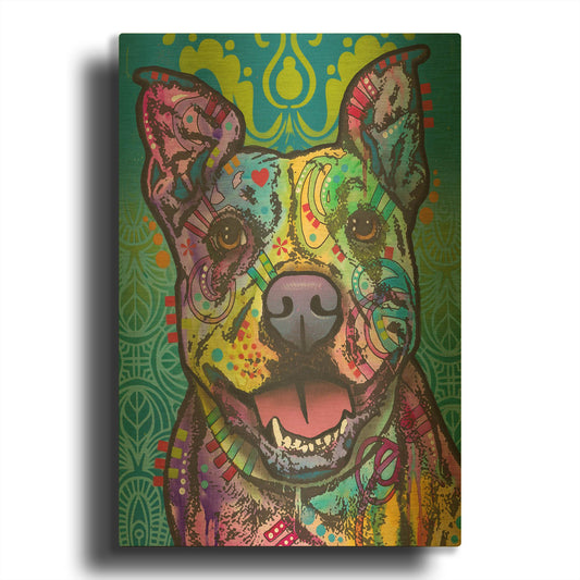'Butters' By Dean Russo Gold Metal Wall Art