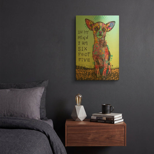 'In My Mind' By Dean Russo Gold Metal Wall Art
