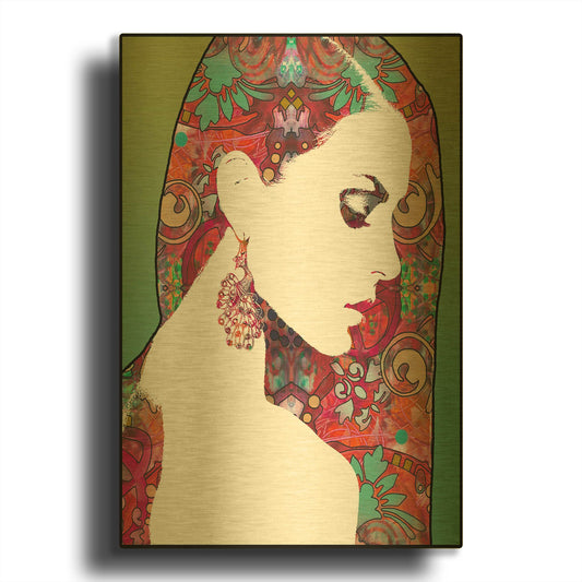 'Majestic' By Dean Russo Gold Metal Wall Art