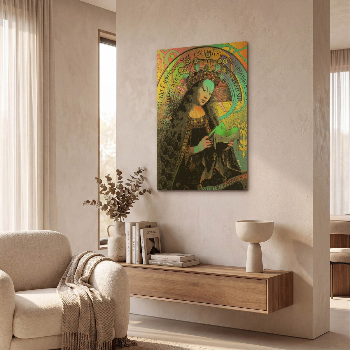 'Ghent Alterpiece' By Dean Russo Gold Metal Wall Art