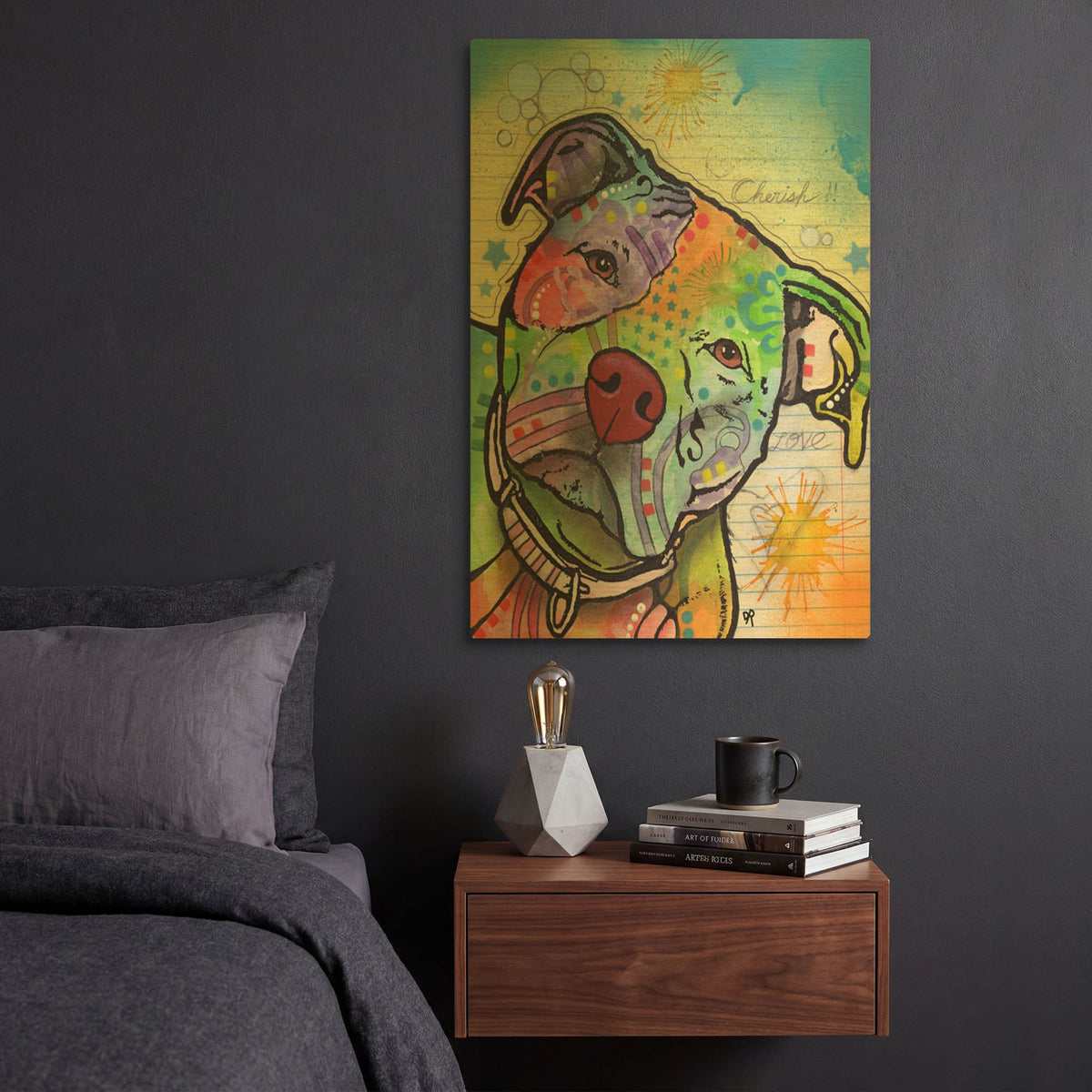 'Scholar' By Dean Russo Gold Metal Wall Art