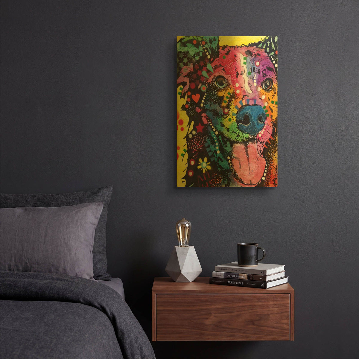 'Aussome' By Dean Russo Gold Metal Wall Art