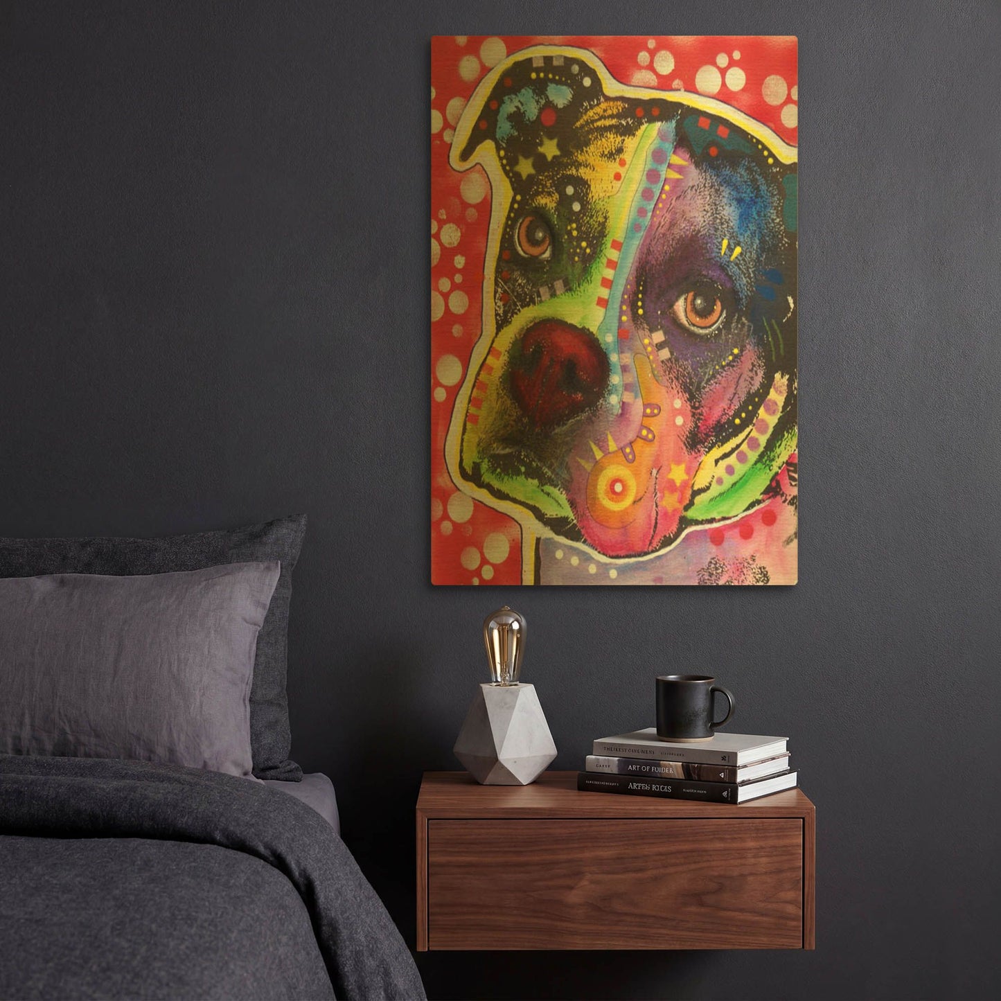 'The Young Boxer' By Dean Russo Gold Metal Wall Art
