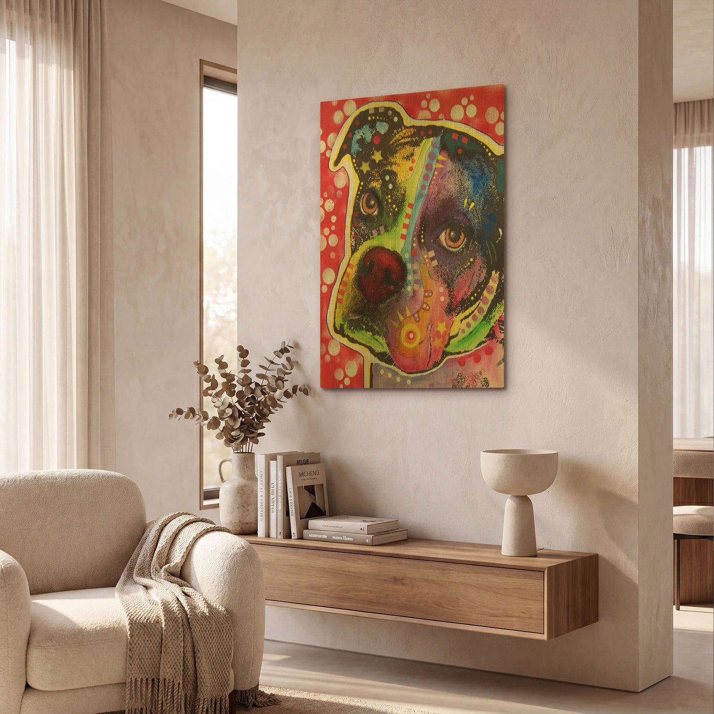 'The Young Boxer' By Dean Russo Gold Metal Wall Art