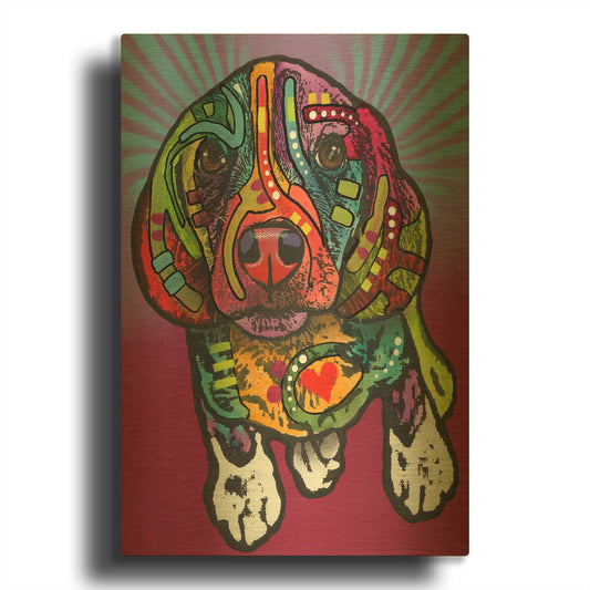 'Archie' By Dean Russo Gold Metal Wall Art