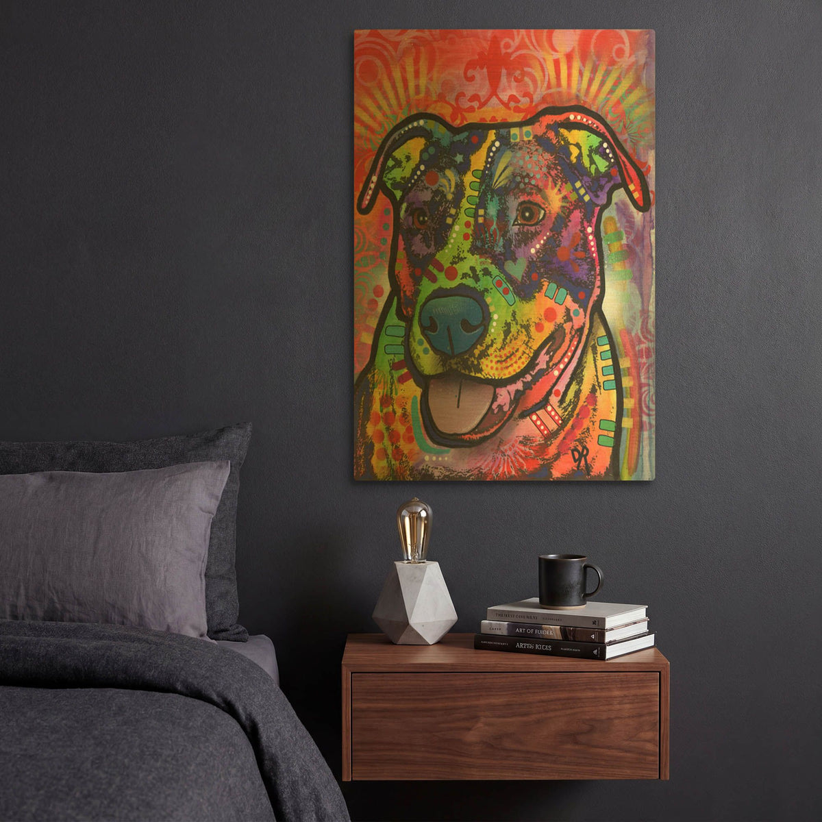 'Dixie' By Dean Russo Gold Metal Wall Art