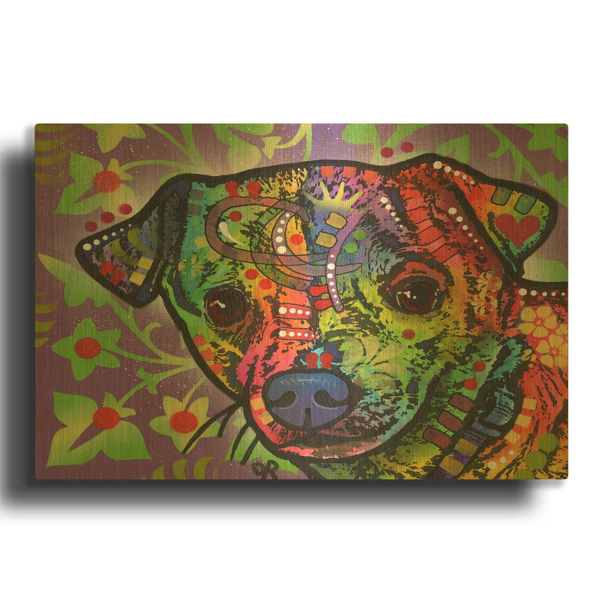 'Farley' By Dean Russo Gold Metal Wall Art