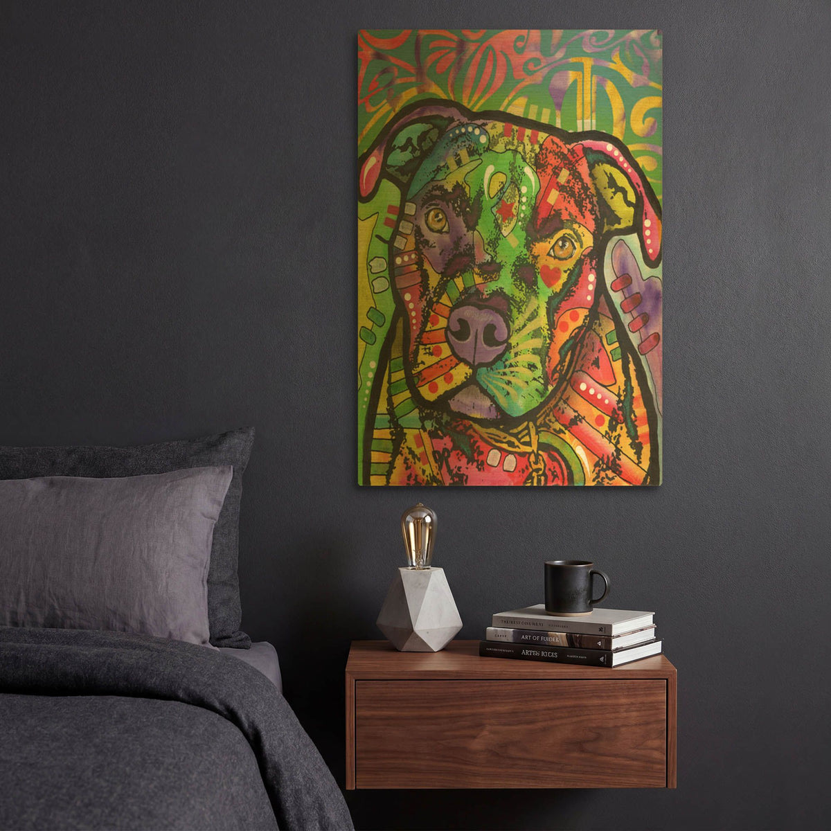'Hank' By Dean Russo Gold Metal Wall Art