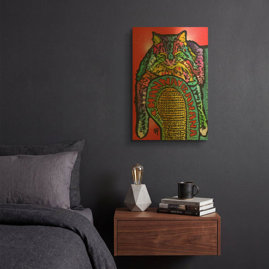 'Hanna' By Dean Russo Gold Metal Wall Art