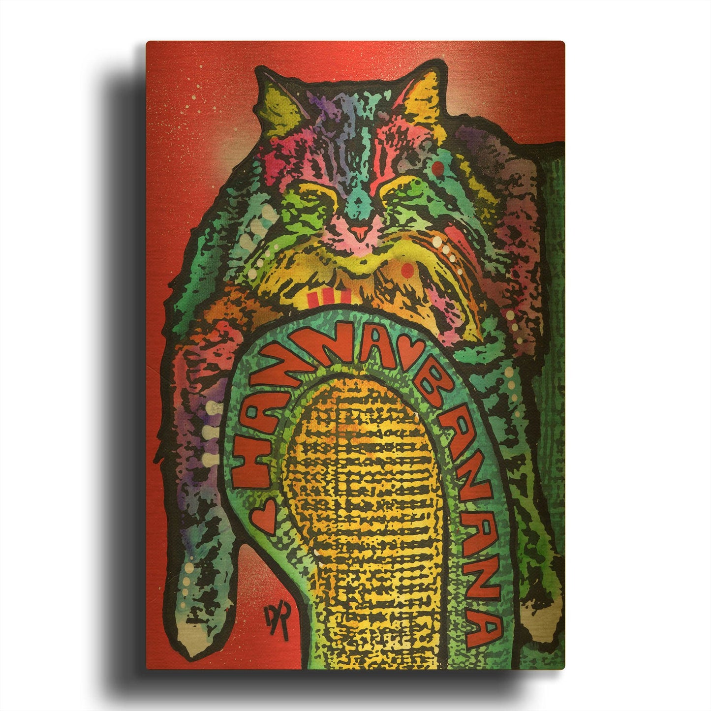 'Hanna' By Dean Russo Gold Metal Wall Art