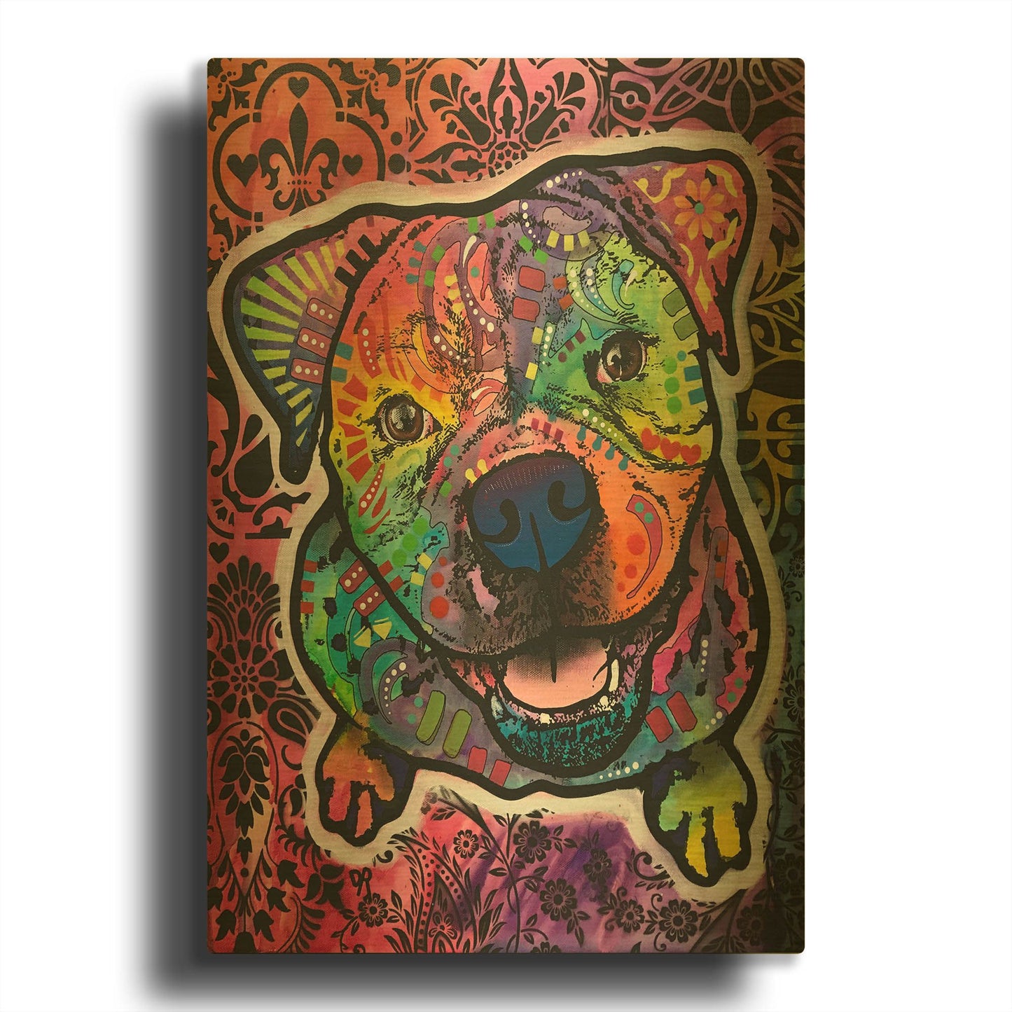 'Pete' By Dean Russo Gold Metal Wall Art