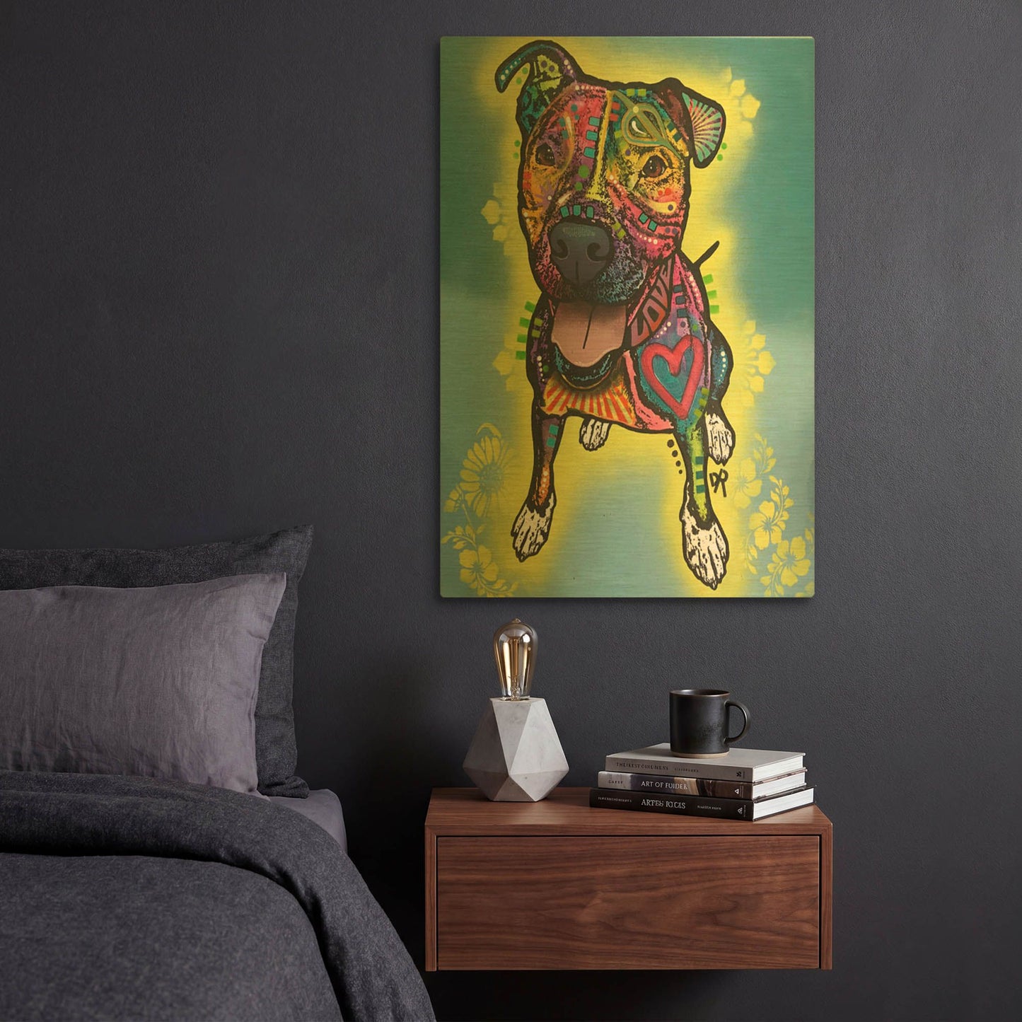 'Ellie' By Dean Russo Gold Metal Wall Art