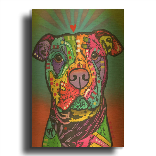 'Jed' By Dean Russo Gold Metal Wall Art