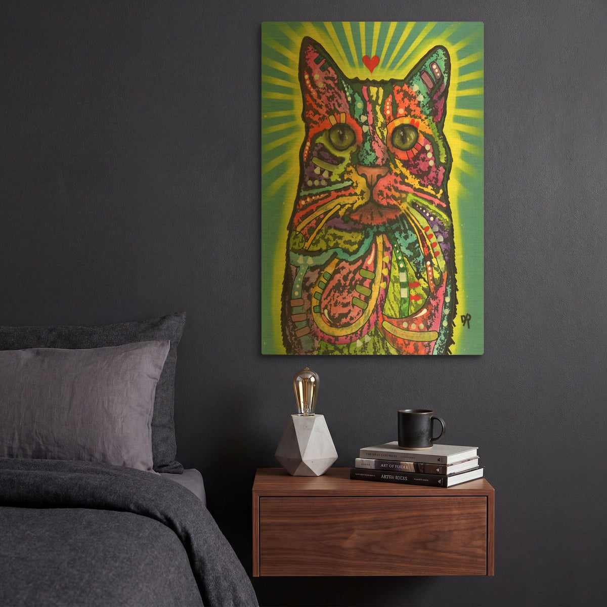 'Jerry' By Dean Russo Gold Metal Wall Art