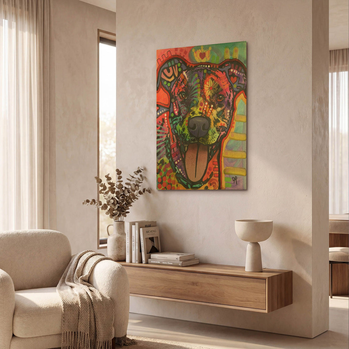 'Lois' By Dean Russo Gold Metal Wall Art