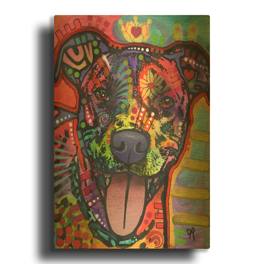 'Lois' By Dean Russo Gold Metal Wall Art