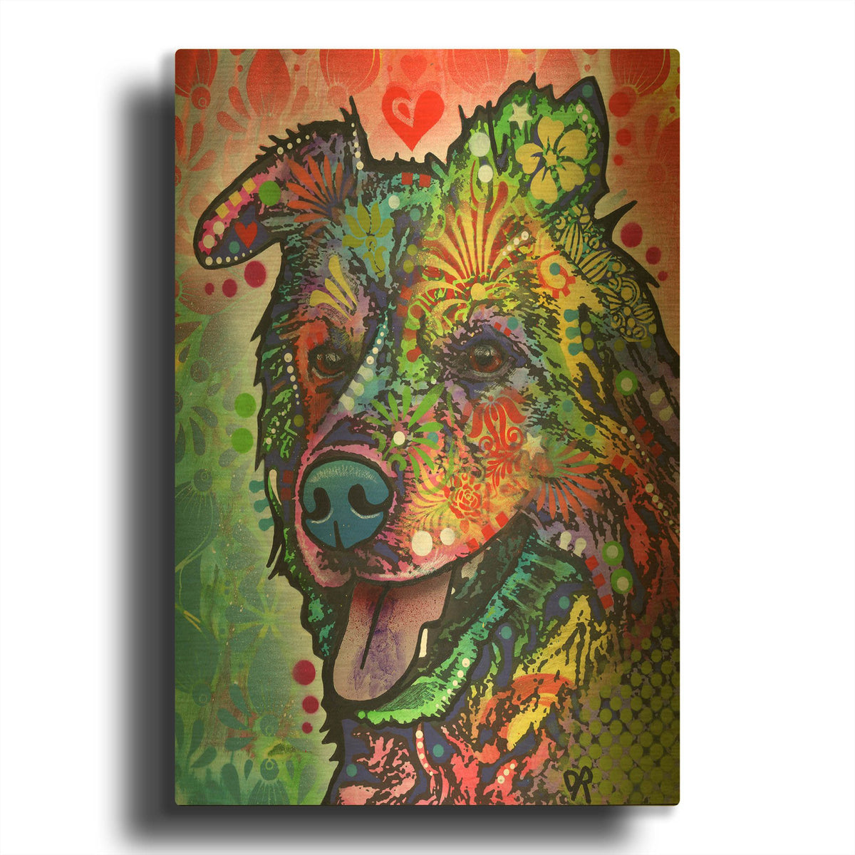 'Molly Rose' By Dean Russo Gold Metal Wall Art