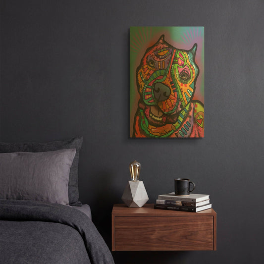 'Noel' By Dean Russo Gold Metal Wall Art