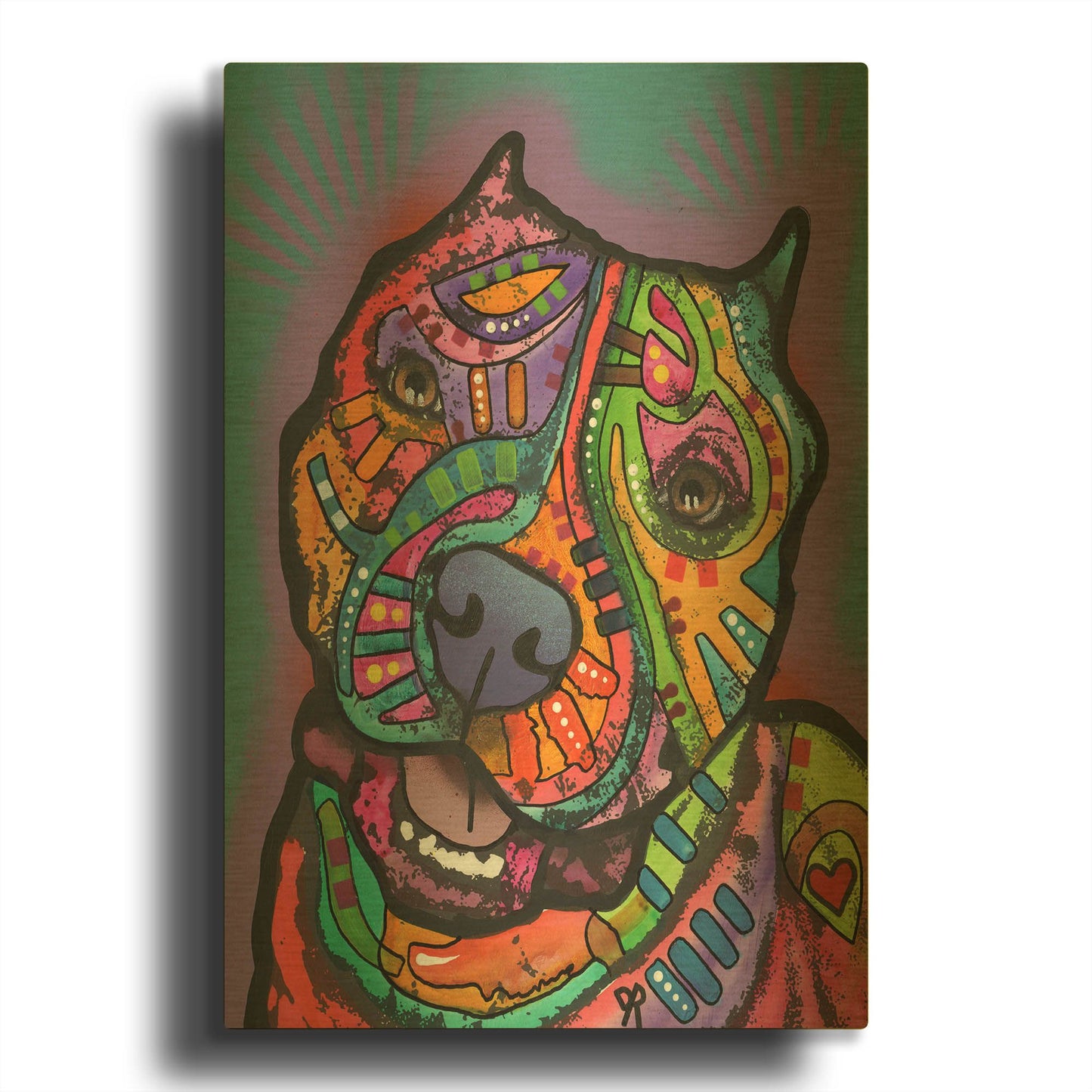 'Noel' By Dean Russo Gold Metal Wall Art