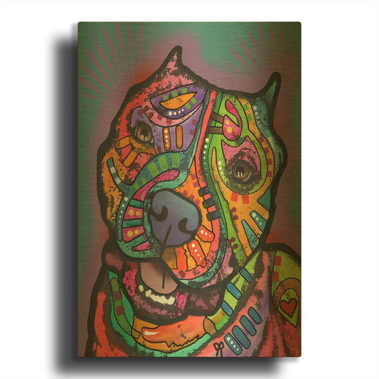 'Noel' By Dean Russo Gold Metal Wall Art