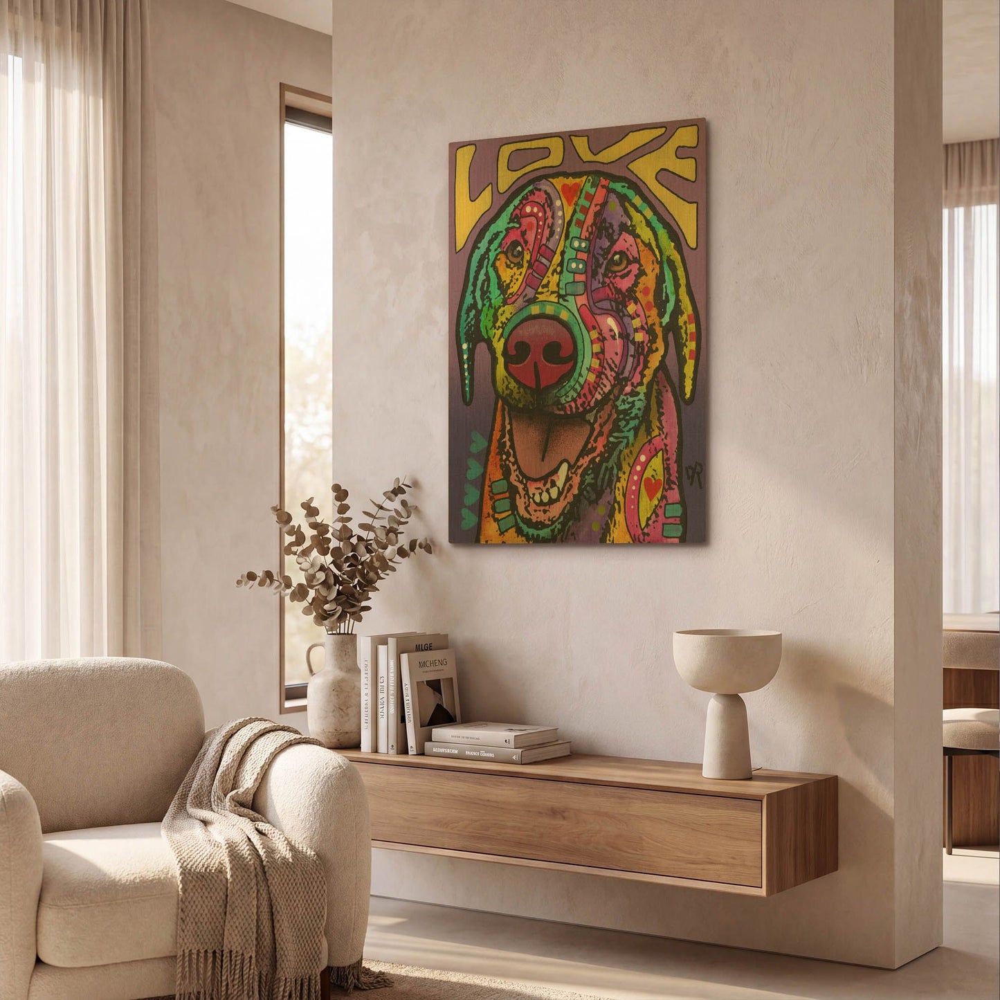 'Orion' By Dean Russo Gold Metal Wall Art