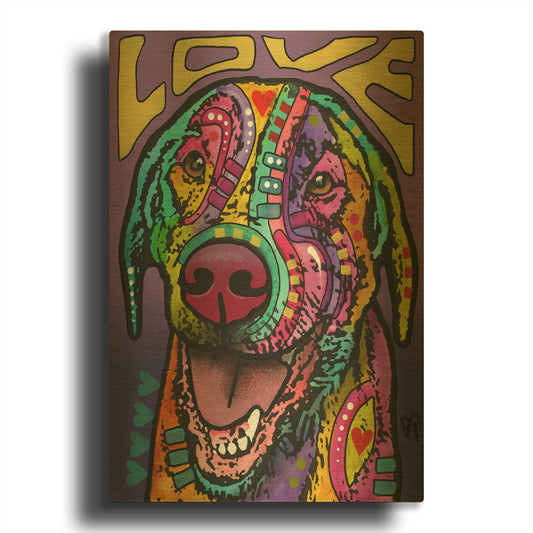 'Orion' By Dean Russo Gold Metal Wall Art