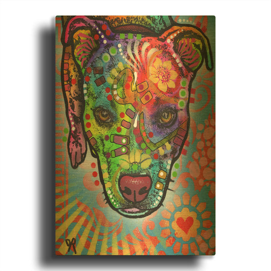 'Scout' By Dean Russo Gold Metal Wall Art