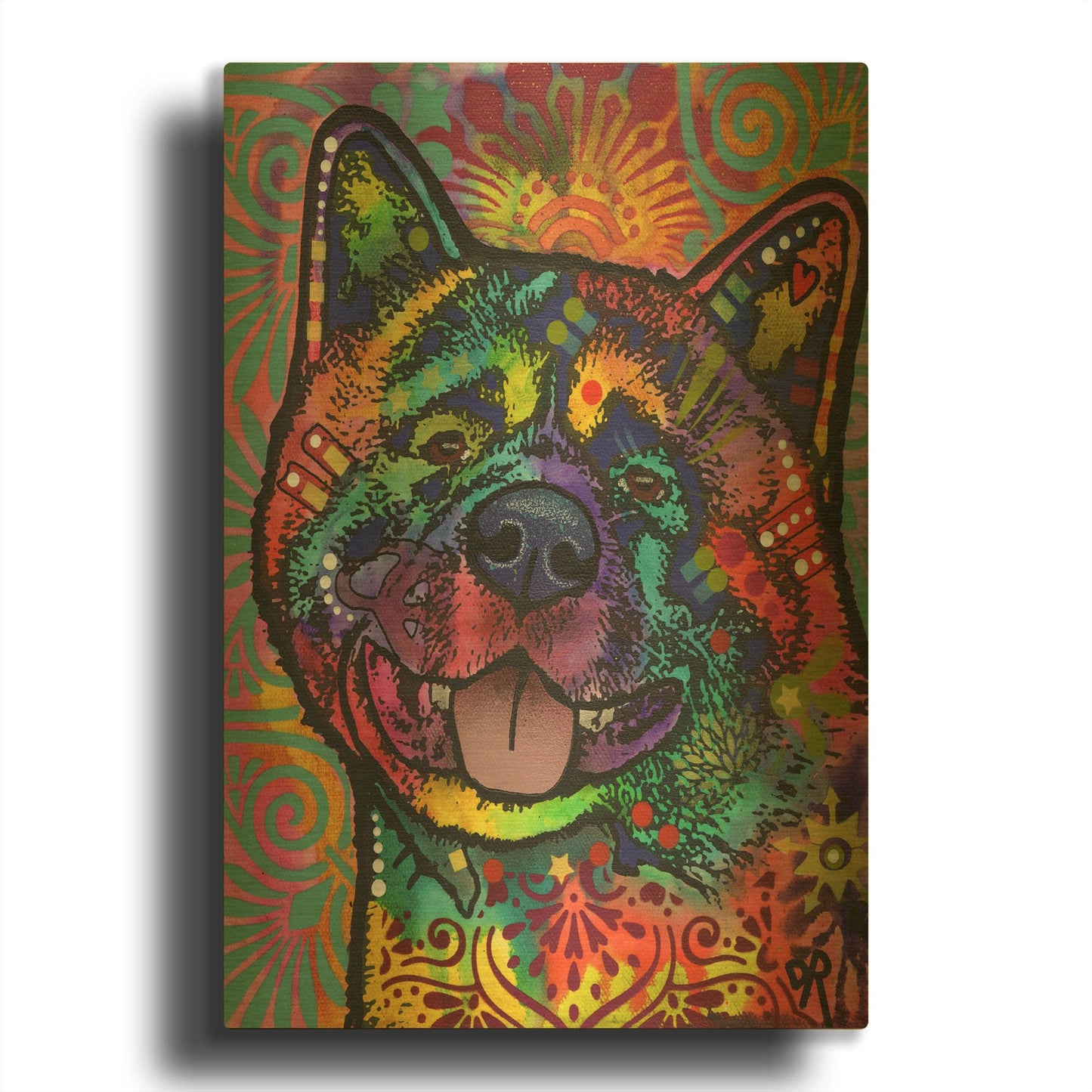 'Sonny' By Dean Russo Gold Metal Wall Art