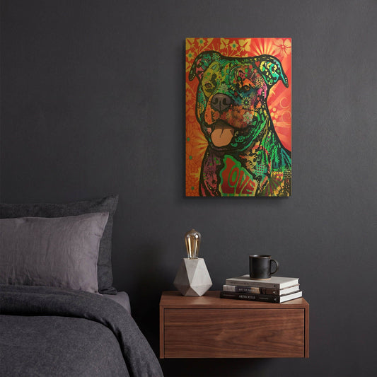 'Sookie' By Dean Russo Gold Metal Wall Art