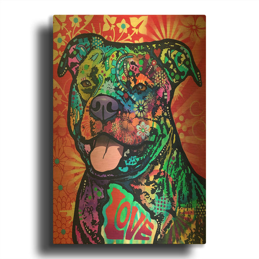 'Sookie' By Dean Russo Gold Metal Wall Art