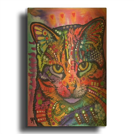 'Trixie' By Dean Russo Gold Metal Wall Art